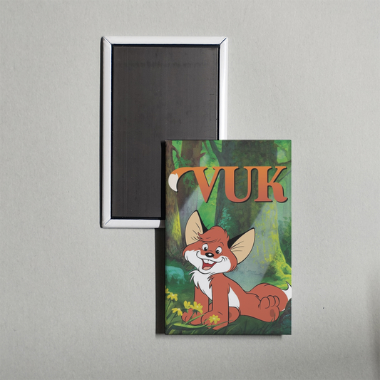 The Little Fox Mini Movie Fridge Magnet