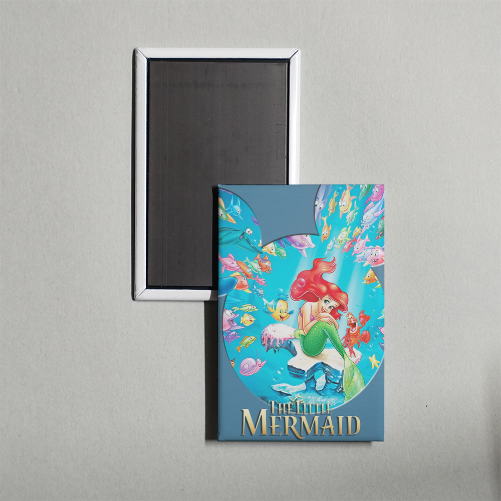 The Little Mermaid TV Show Fridge Magnet