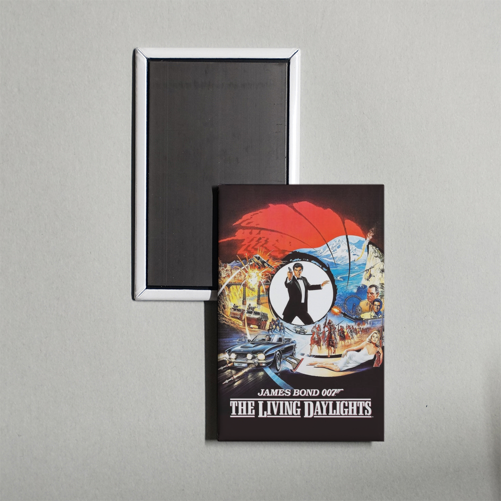 The Living Daylights Mini Movie Fridge Magnet