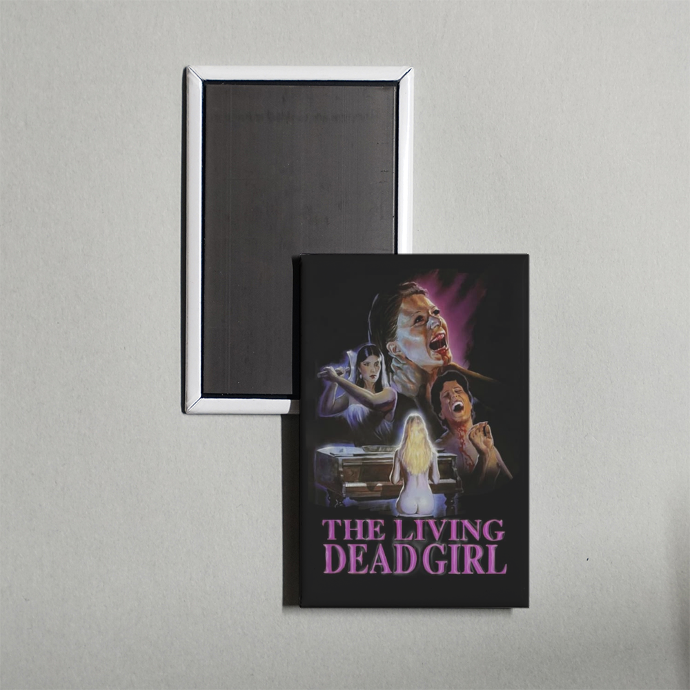 The Living Dead Girl Mini Movie Fridge Magnet