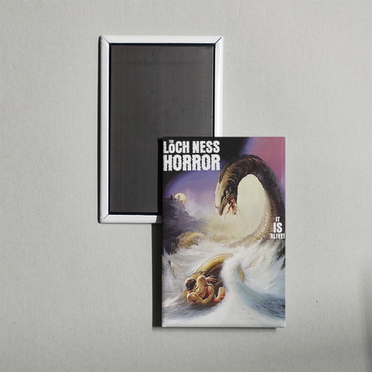 The Loch Ness Horror Mini Movie Fridge Magnet