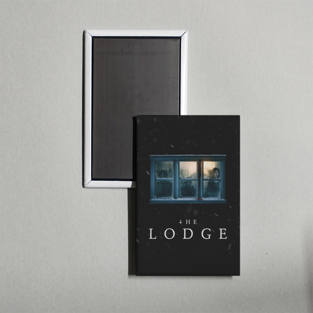 The Lodge Mini Movie Fridge Magnet