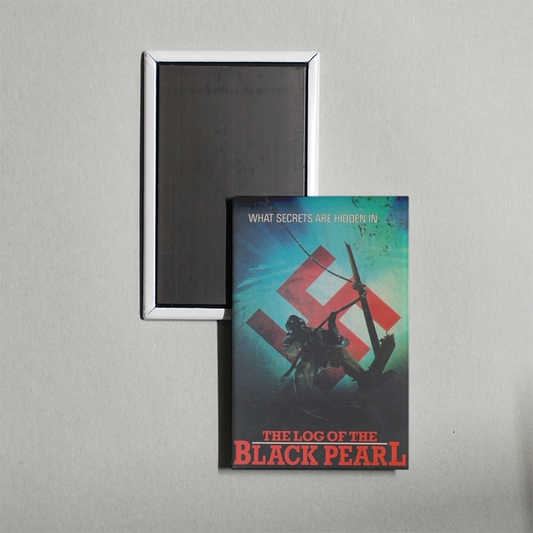 The Log of the Black Pearl Mini Movie Fridge Magnet