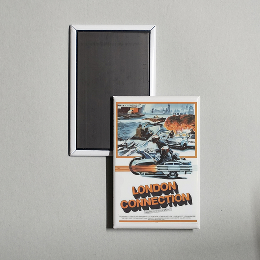 The London Connection Mini Movie Fridge Magnet