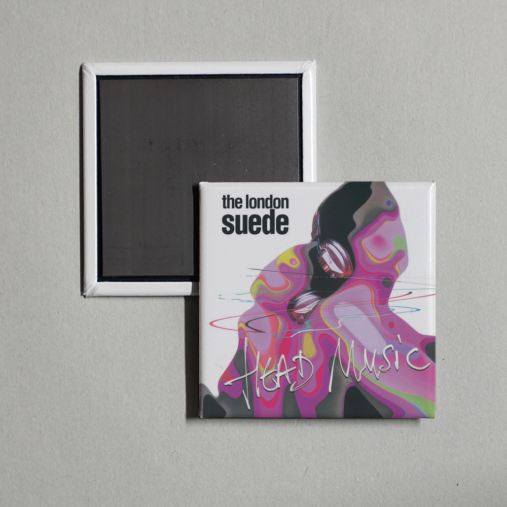 The London Suede - Head Music (Remastered) Album Cover Fridge Magnet