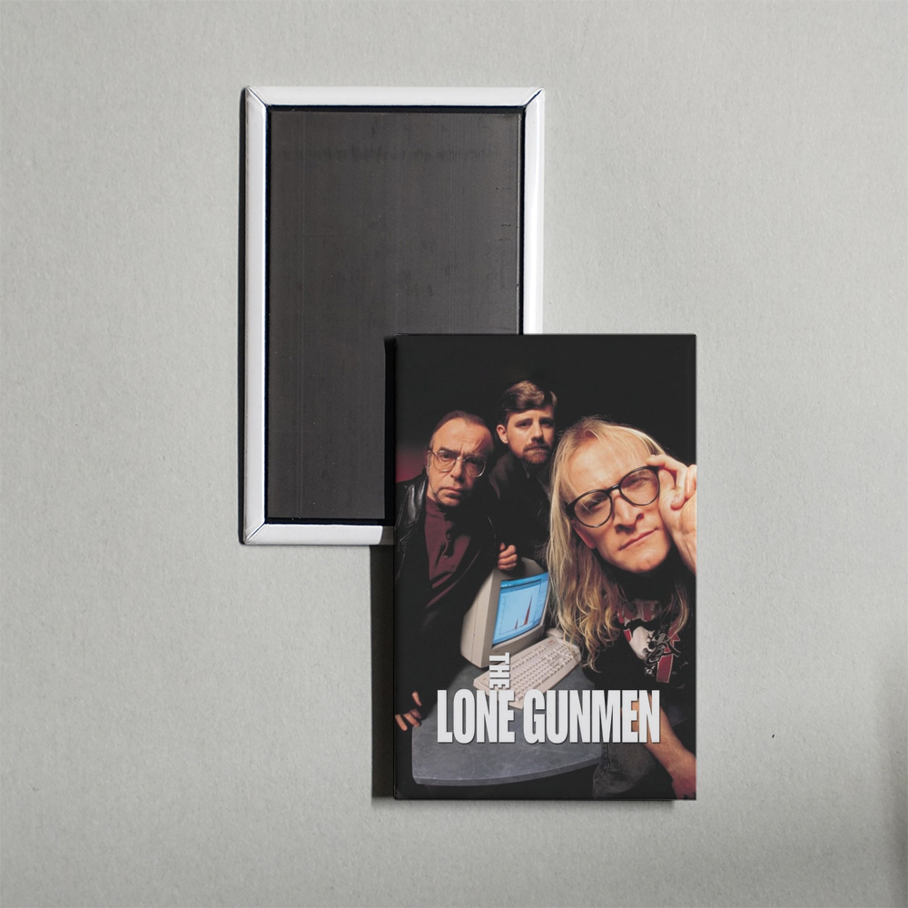 The Lone Gunmen TV Show Fridge Magnet