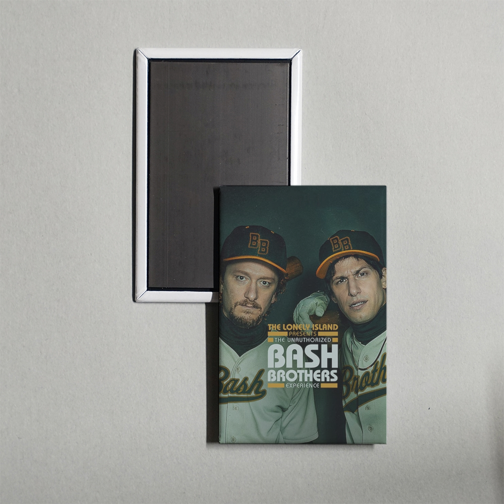 The Lonely Island Presents The Unauthorized Bash Brothers Experience Mini Movie Fridge Magnet