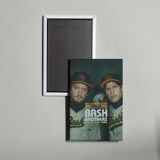 The Lonely Island Presents The Unauthorized Bash Brothers Experience Mini Movie Fridge Magnet