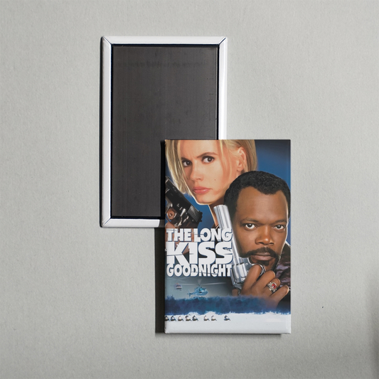 The Long Kiss Goodnight Mini Movie Fridge Magnet