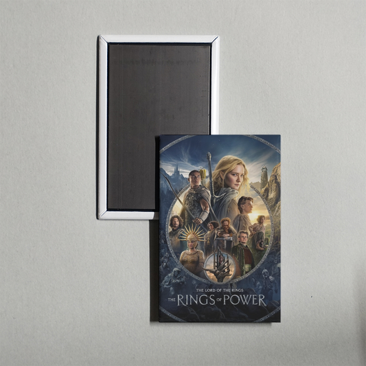 The Lord of the Rings The Rings of Power TV Show Fridge Magnet