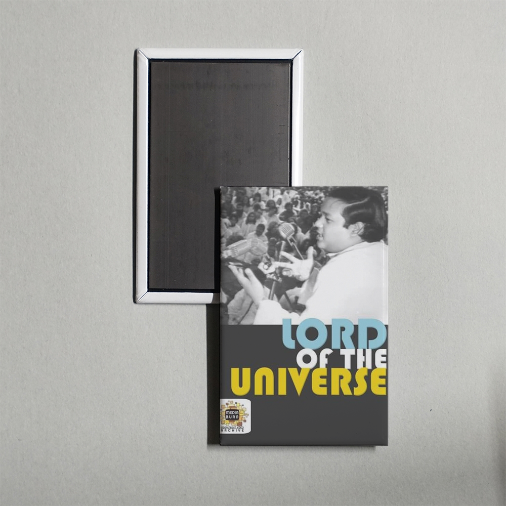 The Lord of the Universe Mini Movie Fridge Magnet