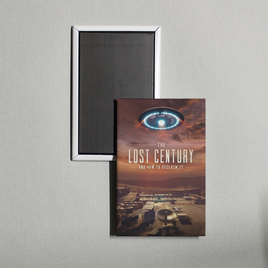 The Lost Century And How to Reclaim It Mini Movie Fridge Magnet
