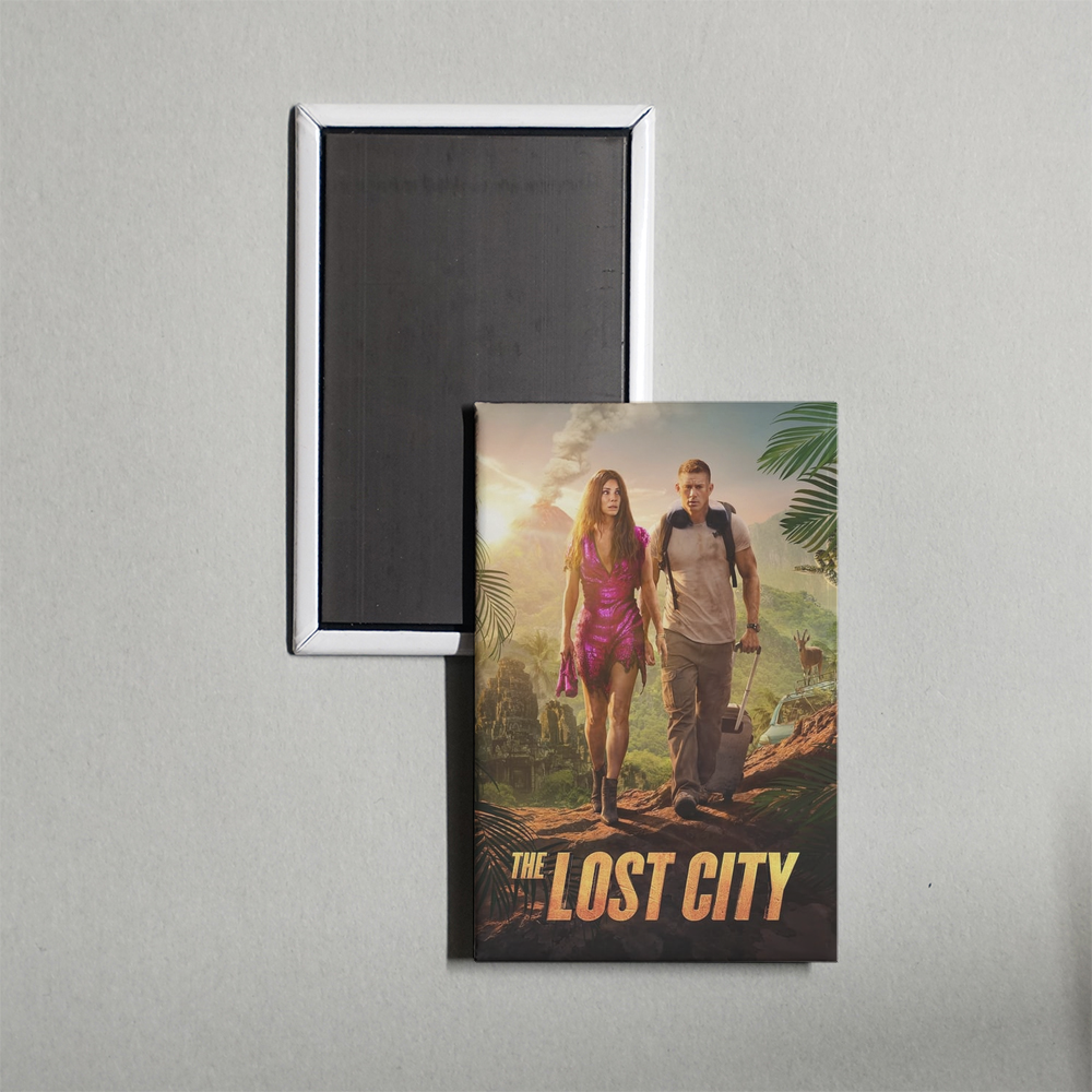 The Lost City Mini Movie Fridge Magnet