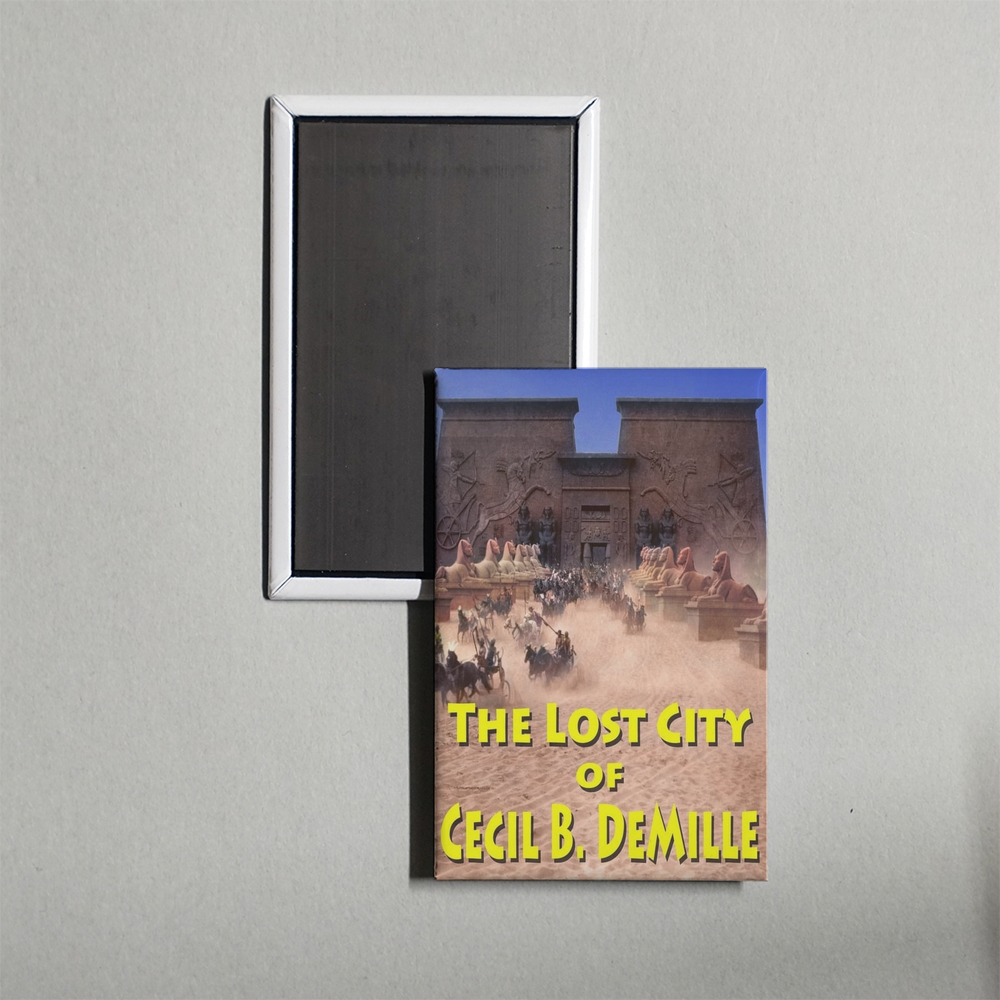 The Lost City of Cecil B. DeMille Mini Movie Fridge Magnet