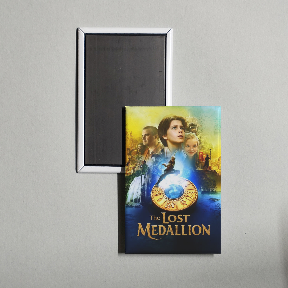 The Lost Medallion The Adventures of Billy Stone Mini Movie Fridge Magnet