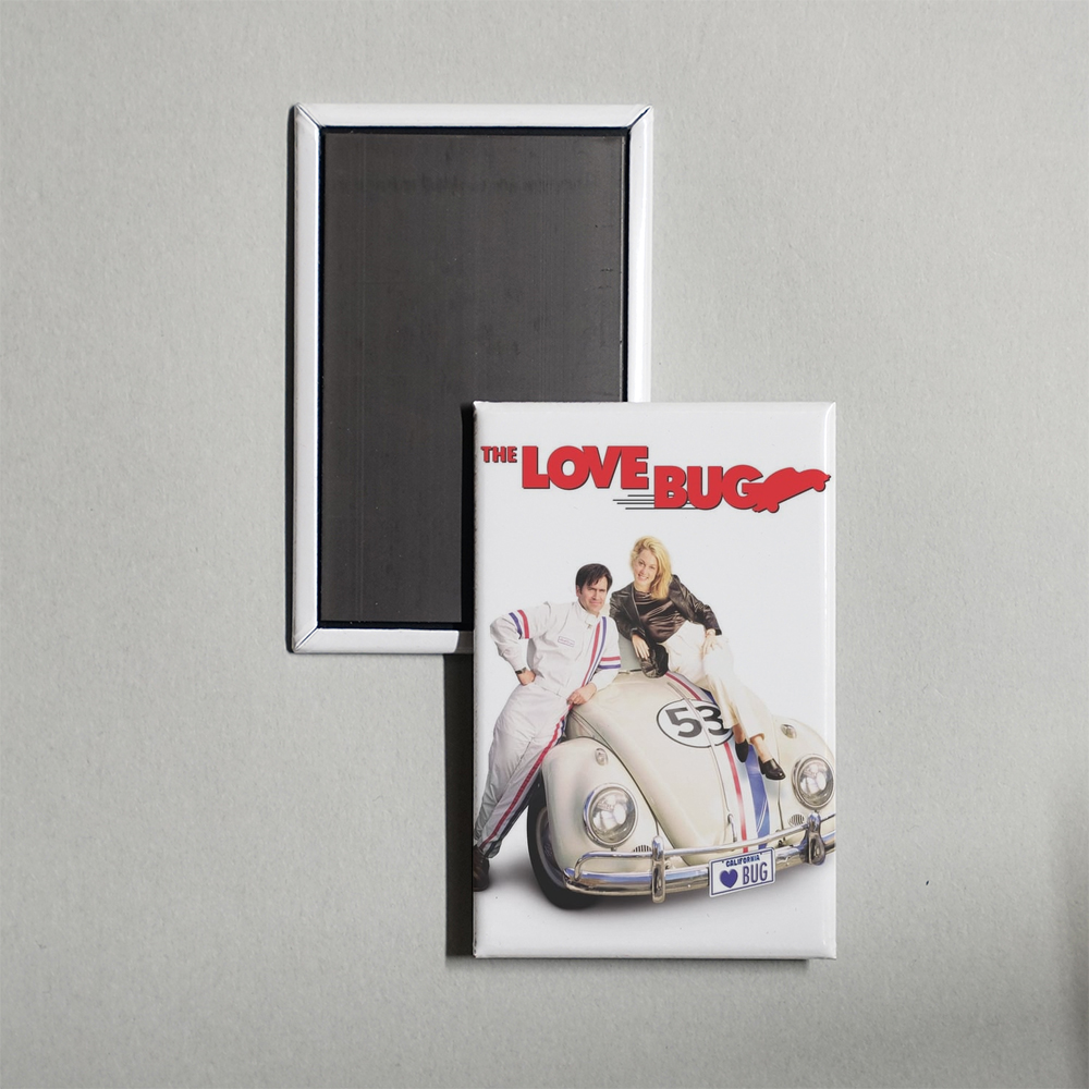 The Love Bug Mini Movie Fridge Magnet