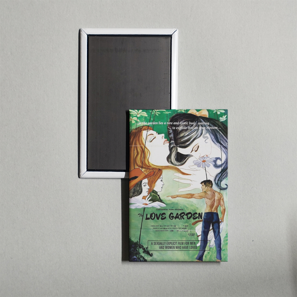 The Love Garden Mini Movie Fridge Magnet