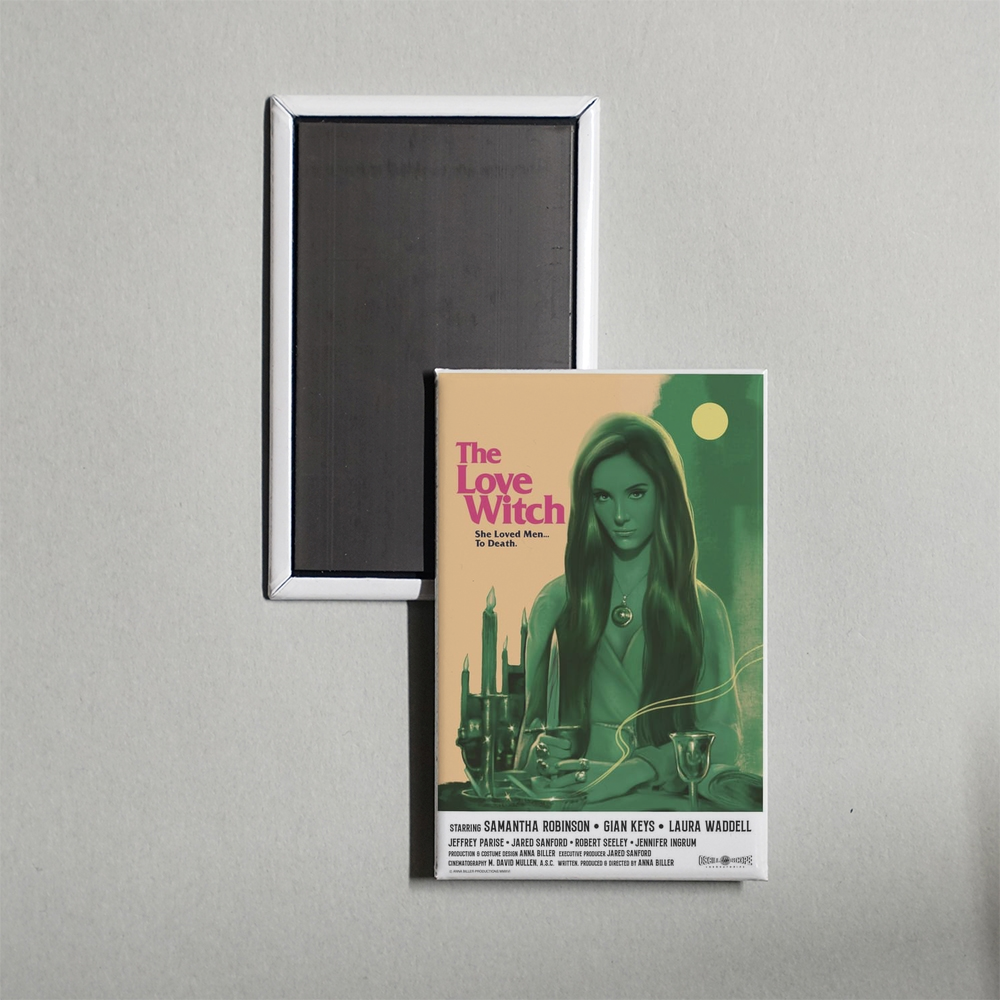 The Love Witch Mini Movie Fridge Magnet