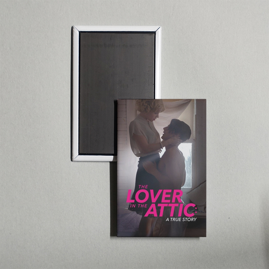 The Lover in the Attic A True Story Mini Movie Fridge Magnet