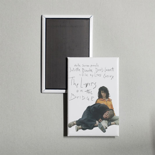 The Lovers on the Bridge Mini Movie Fridge Magnet