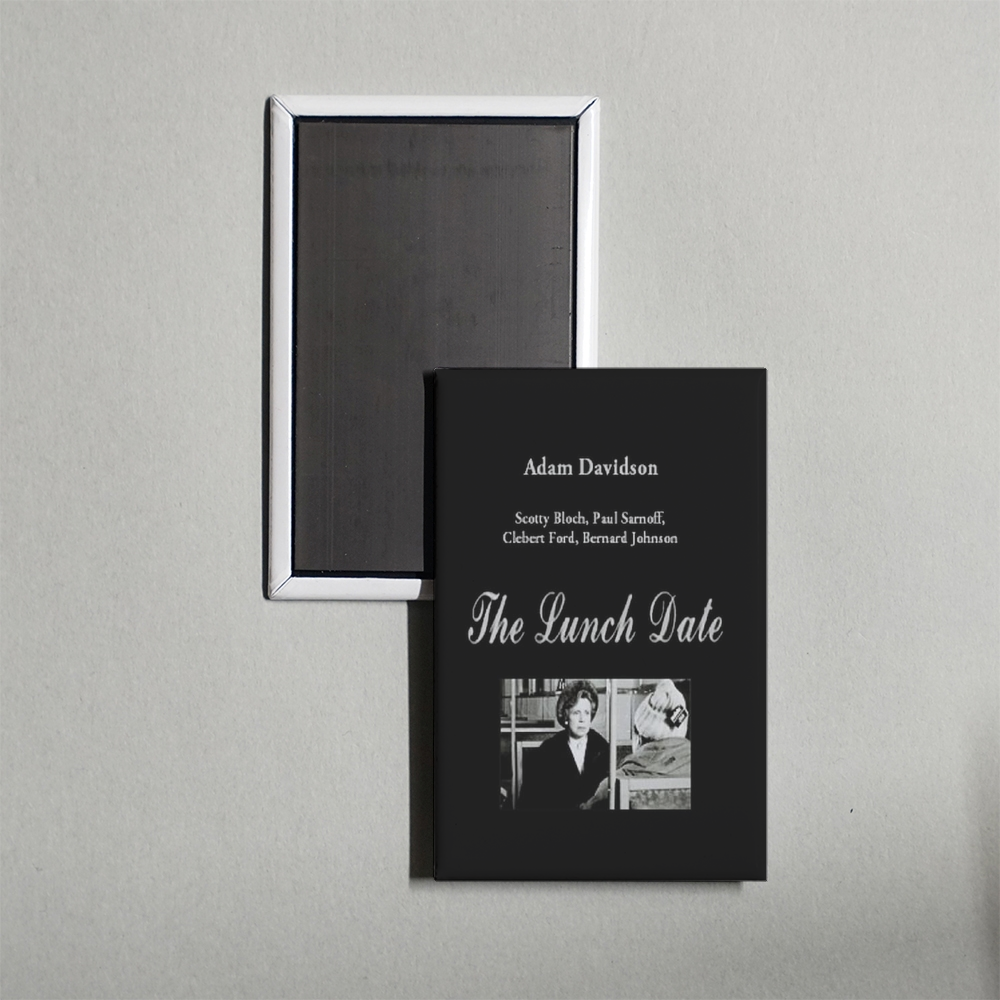 The Lunch Date Mini Movie Fridge Magnet