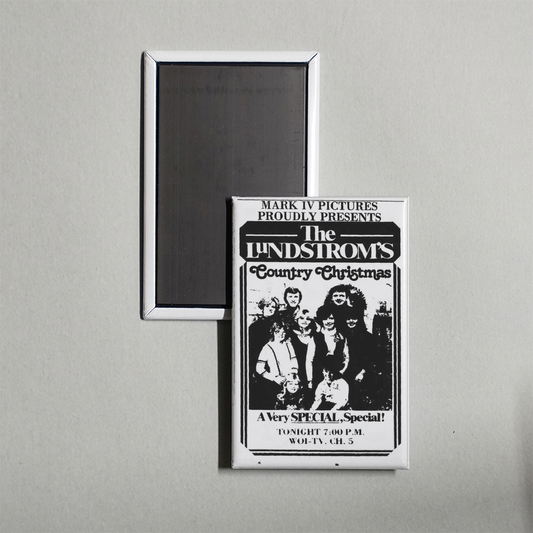 The Lundstroms Country Christmas Mini Movie Fridge Magnet