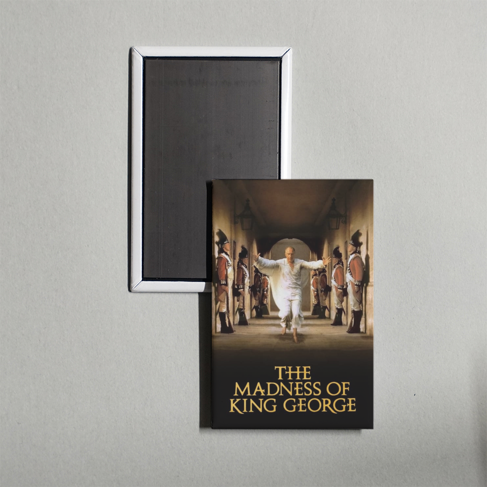 The Madness of King George Mini Movie Fridge Magnet