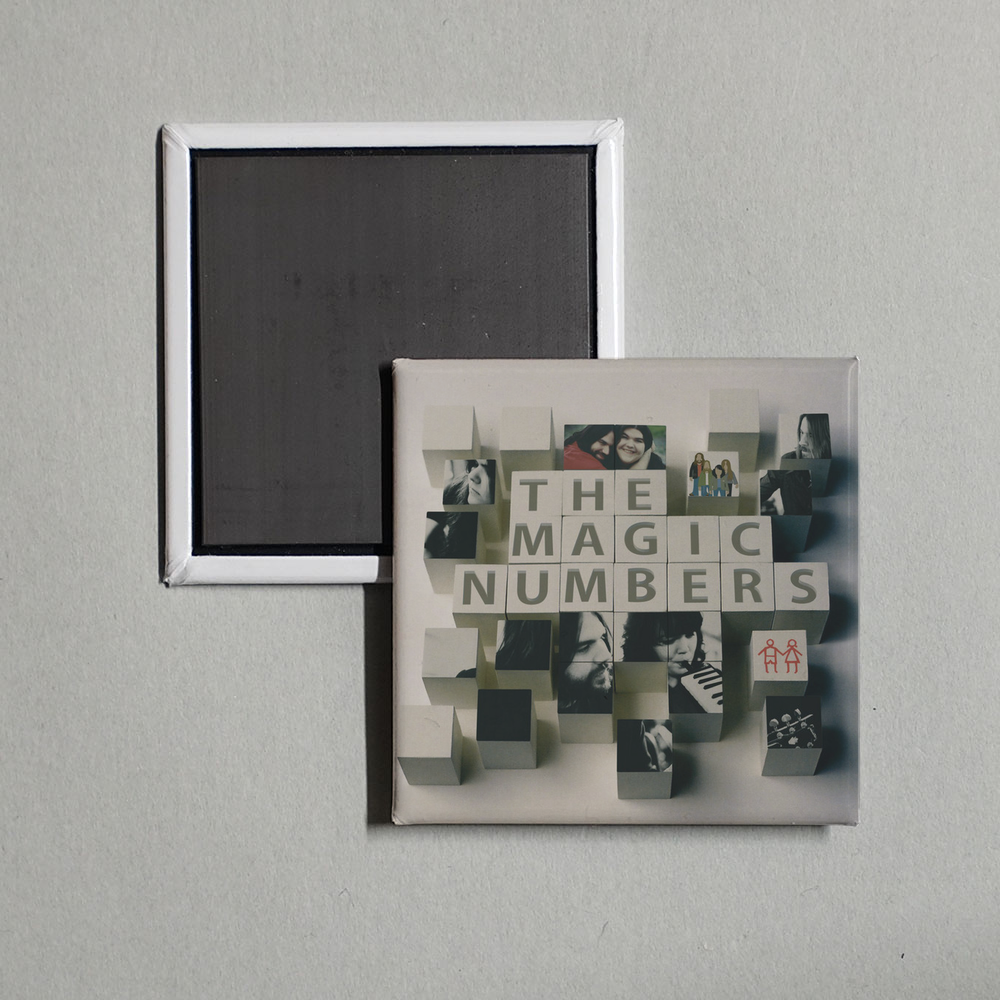 The Magic Numbers - The Magic Numbers Album Cover Fridge Magnet