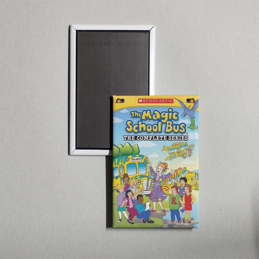 The Magic School Bus TV Show Fridge Magnet