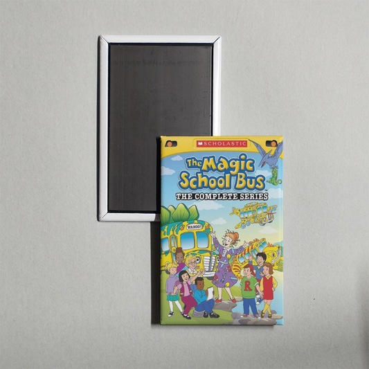 The Magic School Bus TV Show Fridge Magnet