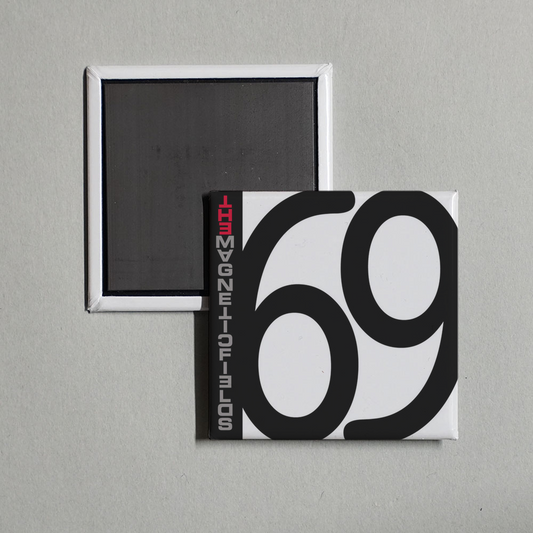 The Magnetic Fields - 69 Love Songs Album Cover Fridge Magnet