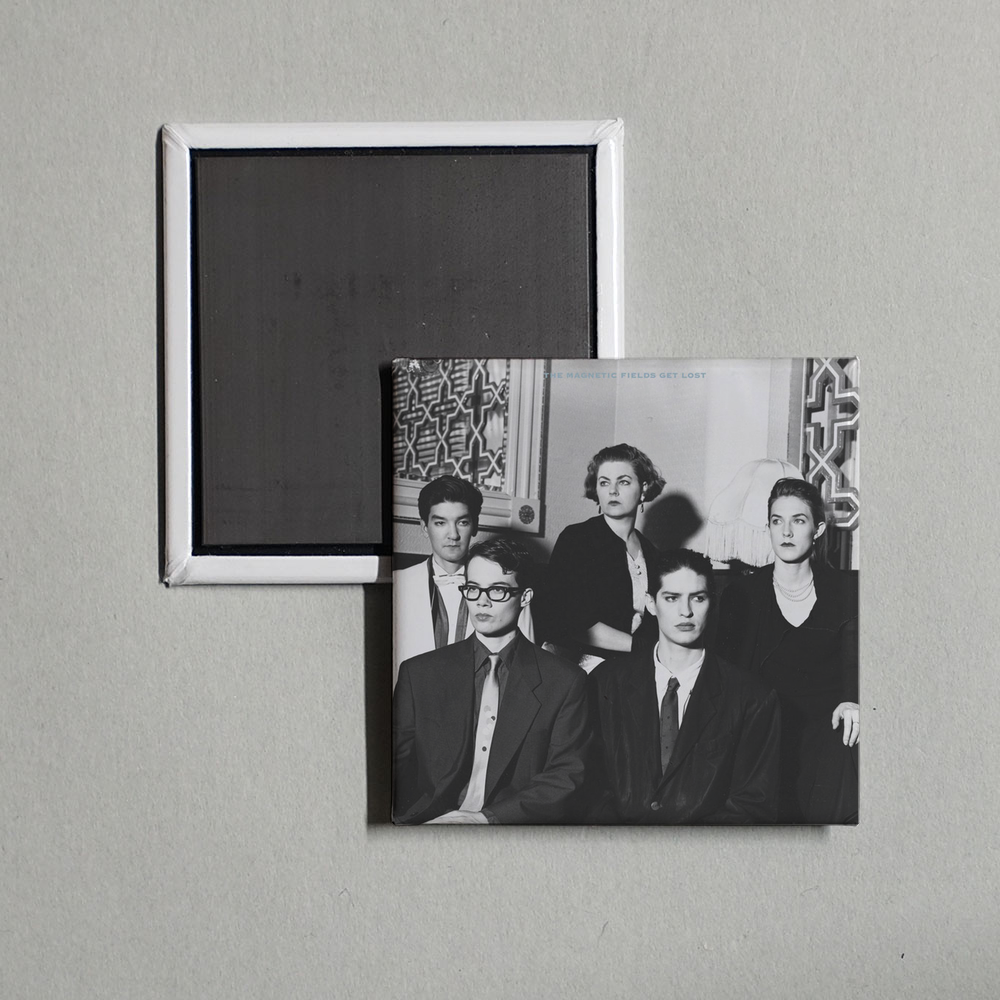 The Magnetic Fields - Get Lost Album Cover Fridge Magnet