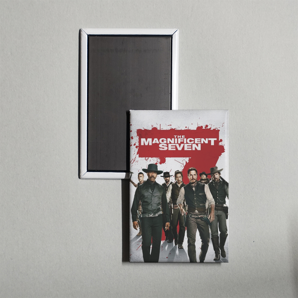 The Magnificent Seven Mini Movie Fridge Magnet