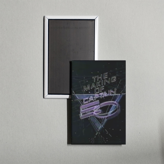 The Making of Captain EO Mini Movie Fridge Magnet