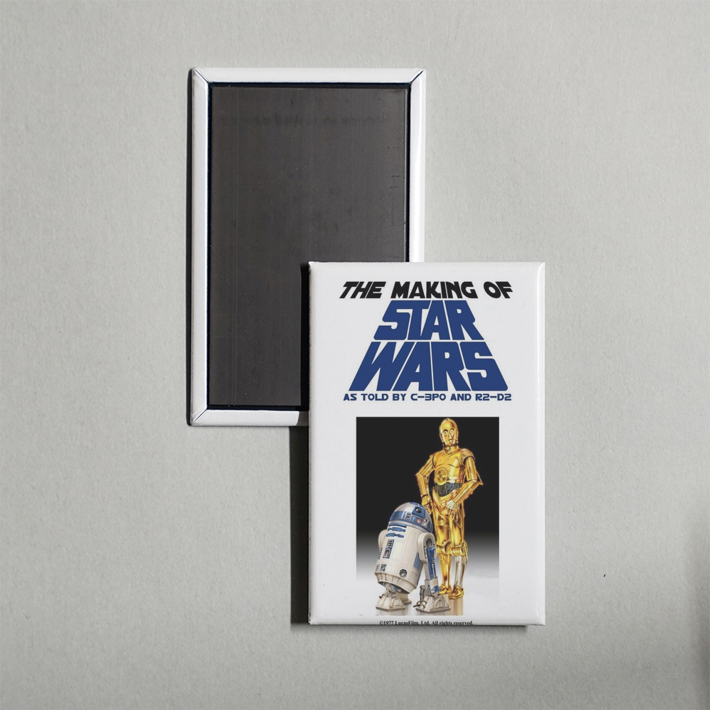 The Making of Star Wars Mini Movie Fridge Magnet