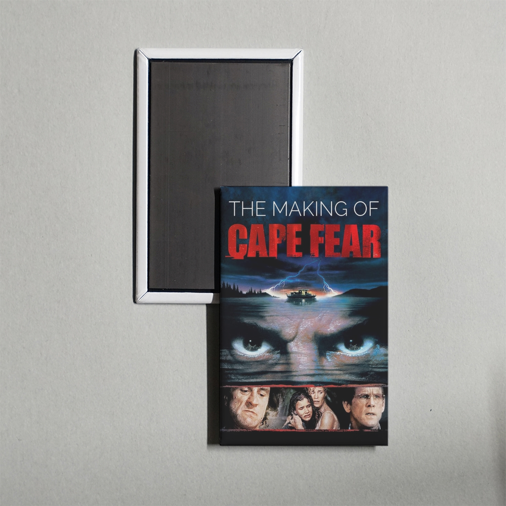The Making of 'Cape Fear' Mini Movie Fridge Magnet