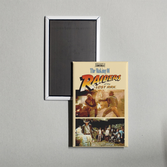 The Making of 'Raiders of the Lost Ark' Mini Movie Fridge Magnet