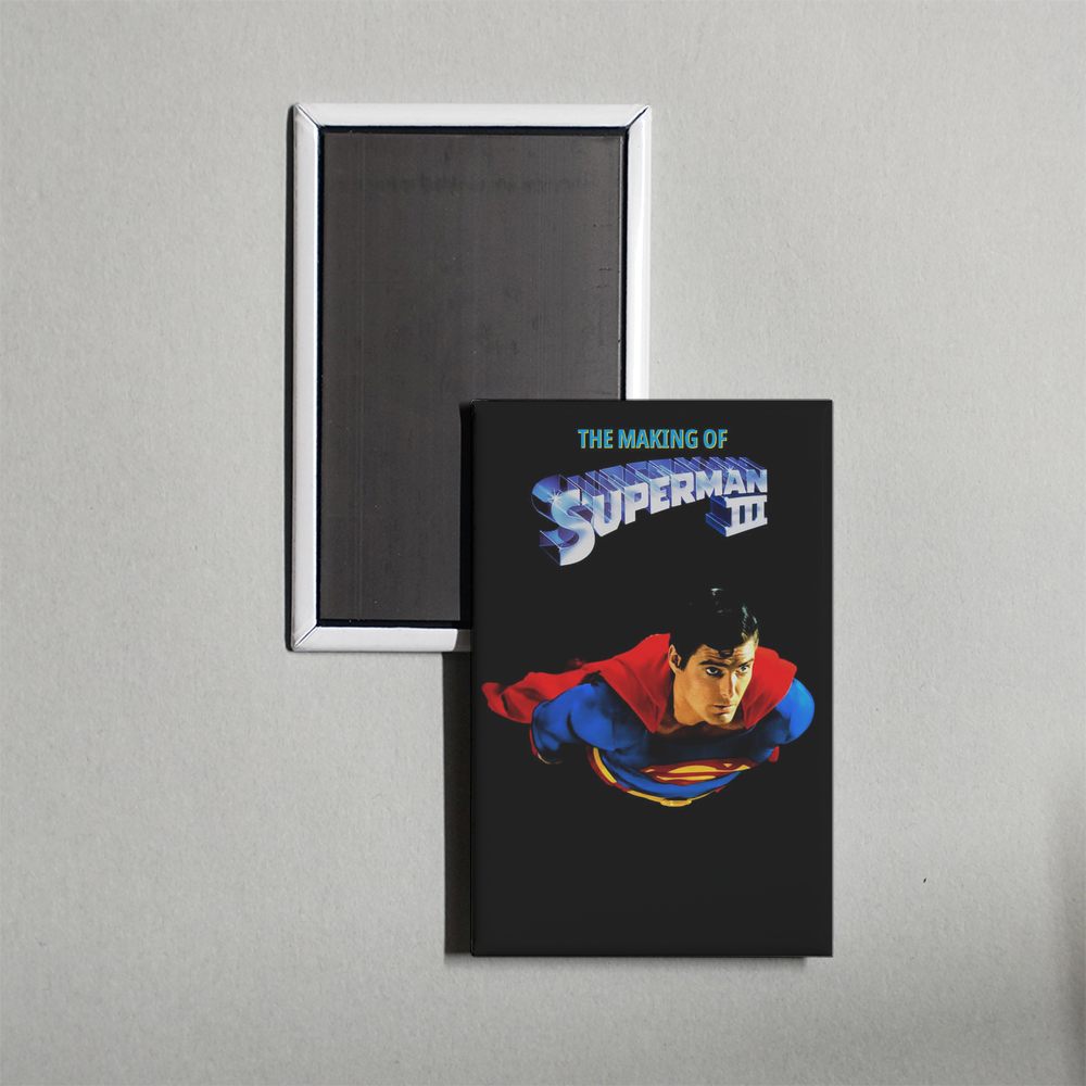 The Making of 'Superman III' Mini Movie Fridge Magnet
