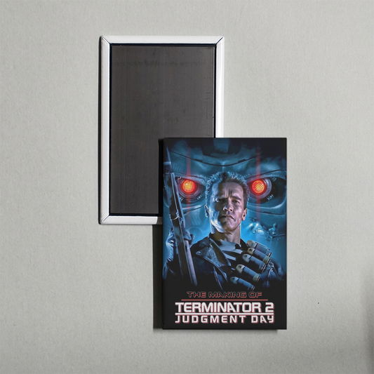 The Making of 'Terminator 2 Judgment Day' Mini Movie Fridge Magnet