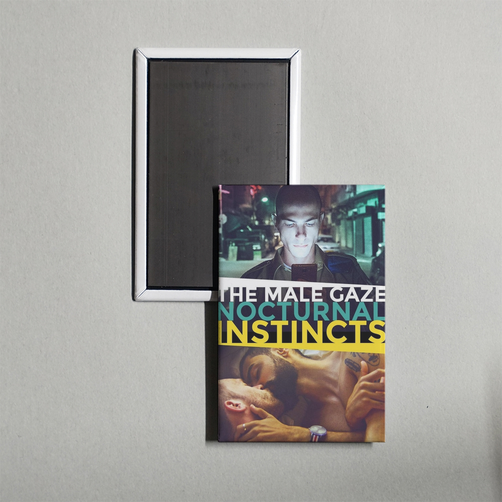 The Male Gaze Nocturnal Instincts Mini Movie Fridge Magnet