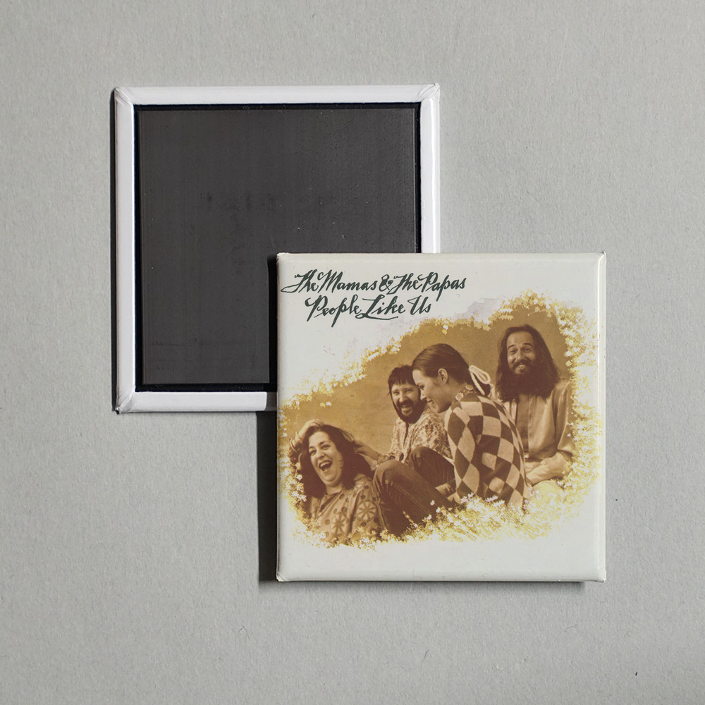 The Mamas & The Papas - People Like Us Album Cover Fridge Magnet