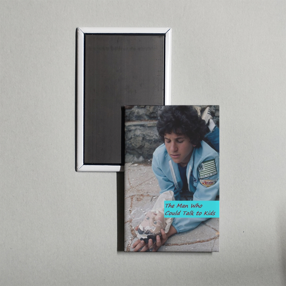 The Man Who Could Talk to Kids Mini Movie Fridge Magnet