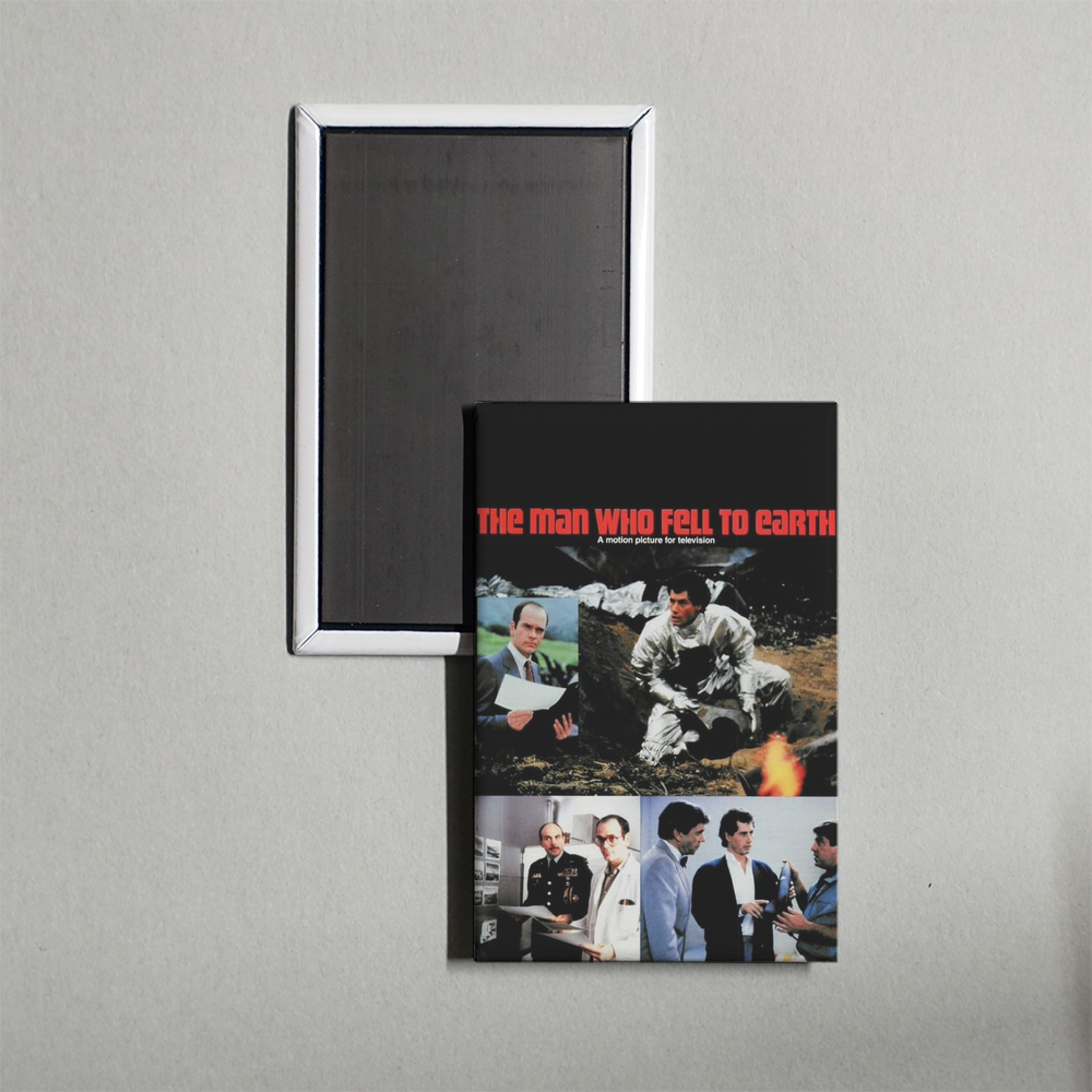 The Man Who Fell to Earth Mini Movie Fridge Magnet