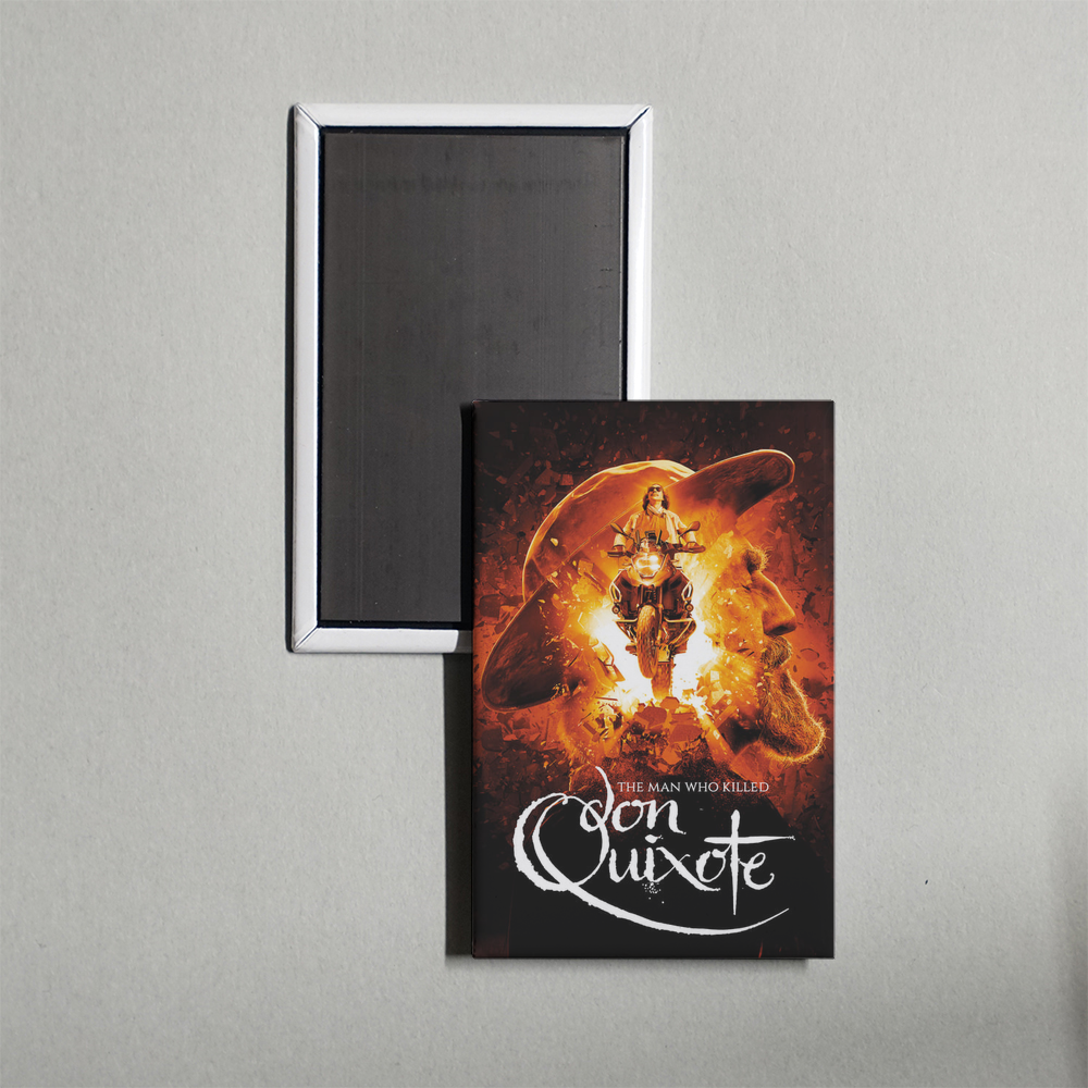 The Man Who Killed Don Quixote Mini Movie Fridge Magnet