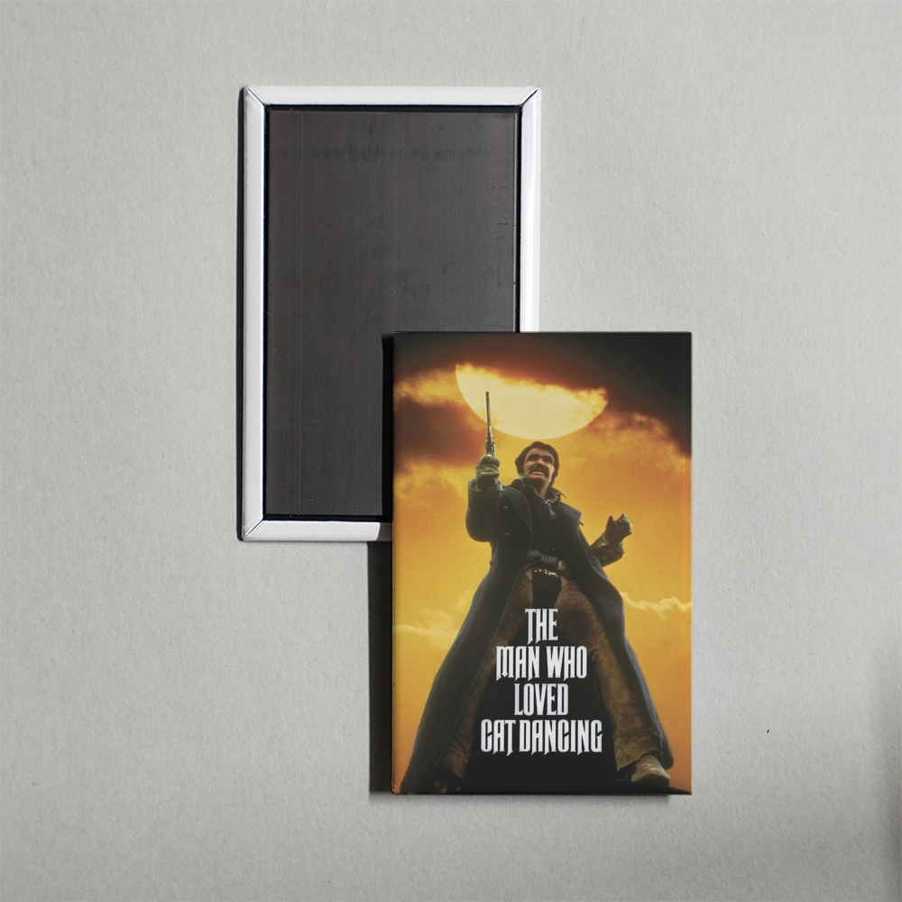 The Man Who Loved Cat Dancing Mini Movie Fridge Magnet