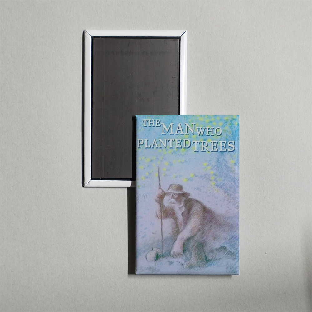 The Man Who Planted Trees Mini Movie Fridge Magnet