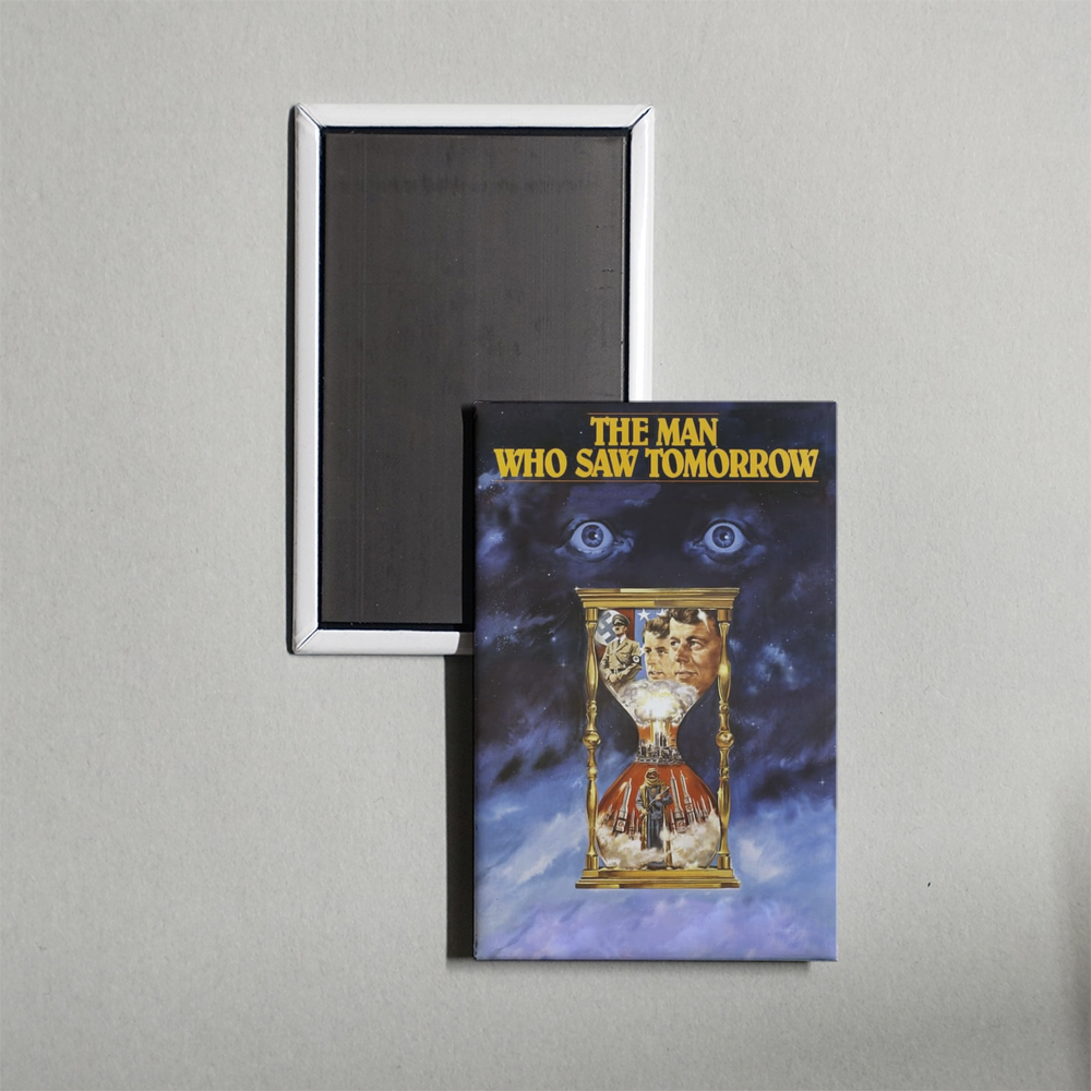 The Man Who Saw Tomorrow Mini Movie Fridge Magnet