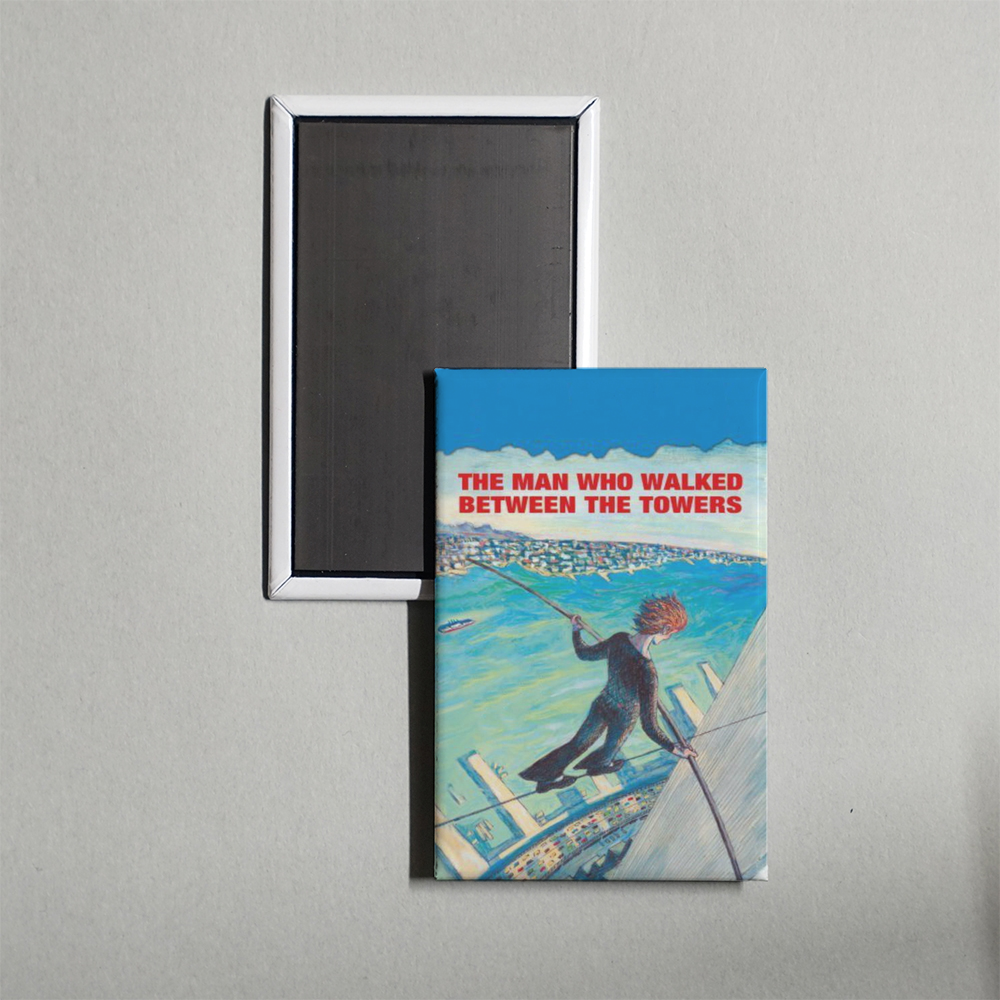 The Man Who Walked Between the Towers Mini Movie Fridge Magnet
