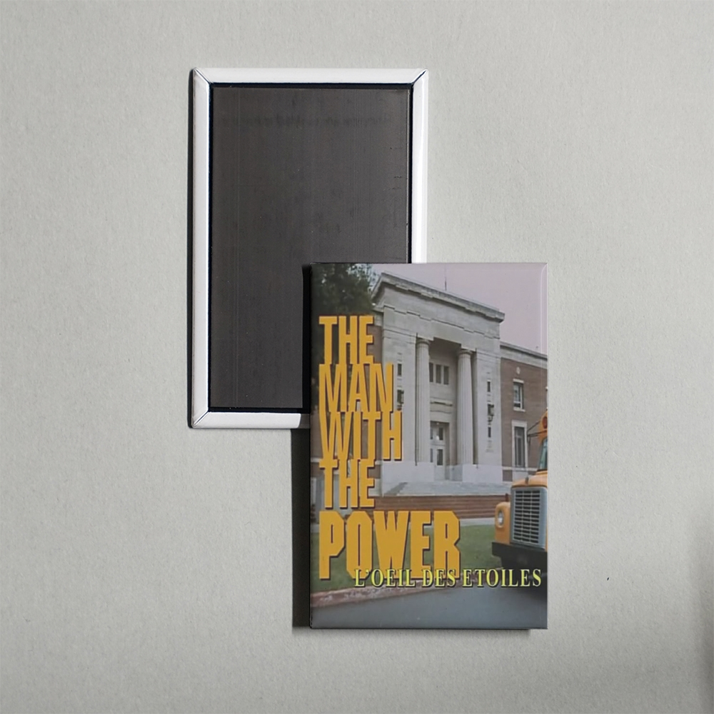The Man With the Power Mini Movie Fridge Magnet