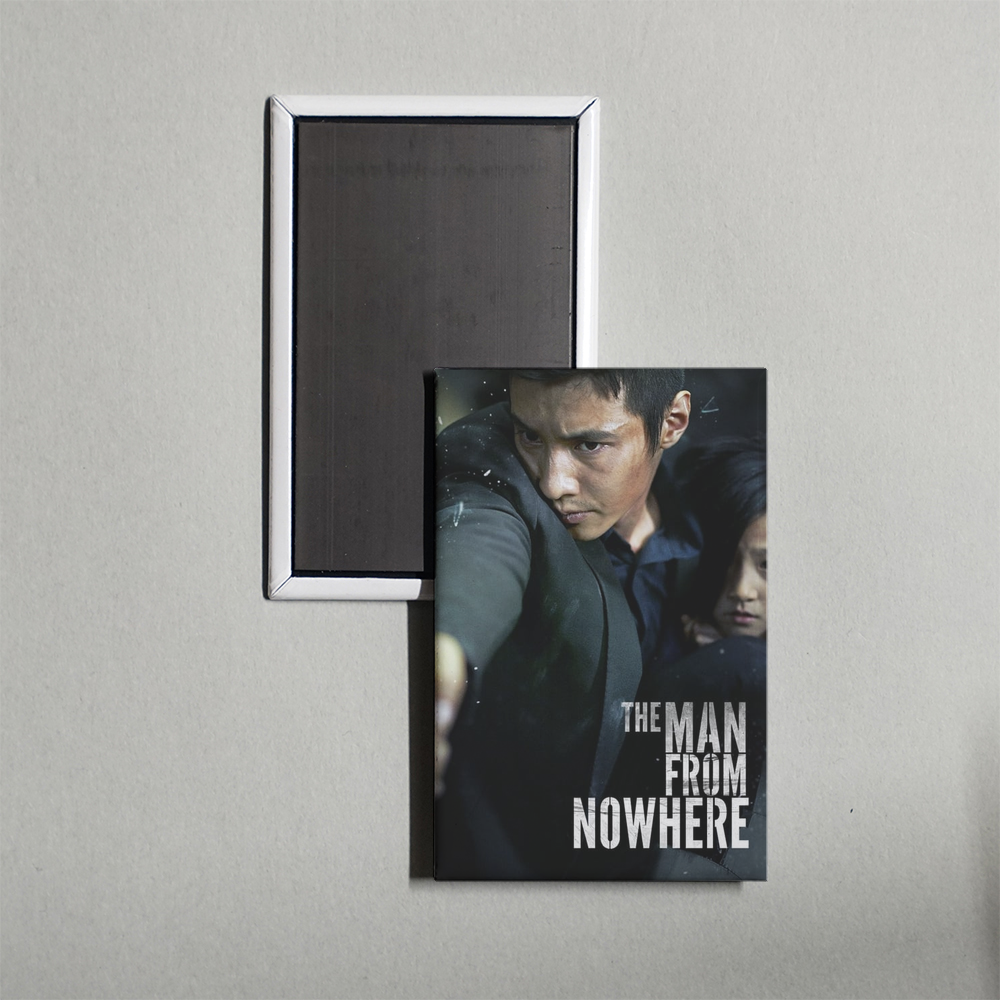The Man from Nowhere Mini Movie Fridge Magnet